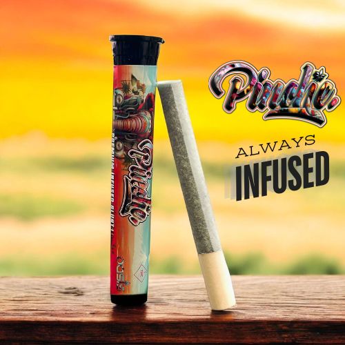 Photograph of product: Pinche - Cherry Hot Guava Rosin Infused Spiral Tip Blunt