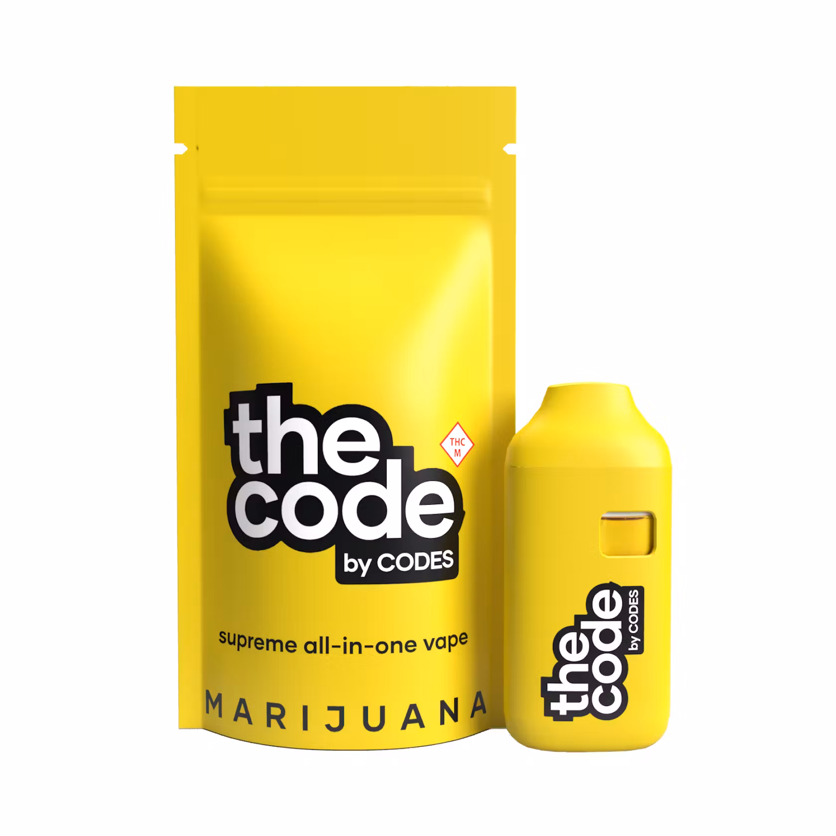 Photograph of product: Codes | Disposable Vape | Mango Cream 1g