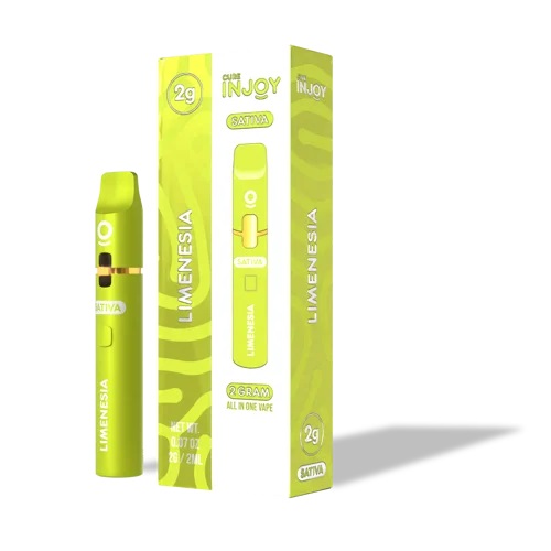 Photograph of product: Cure Injoy | Disposable Vape | Limenesia | 2g