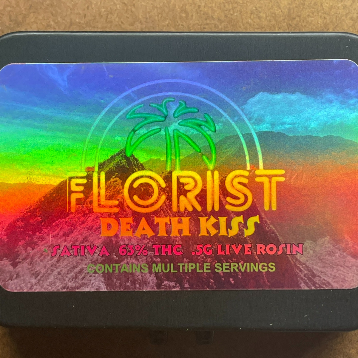 Photograph of product: Death Kiss Live Rosin Vape Cart