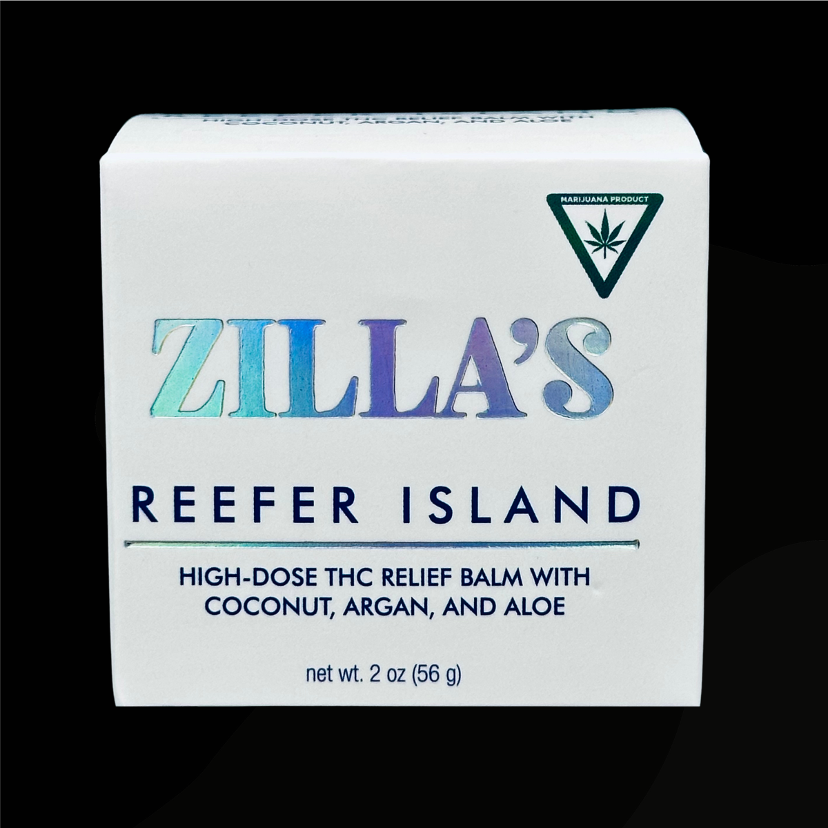 Photograph of product: Zilla's 2000mg Relief Balm | REEFER Island