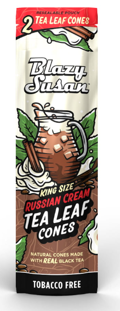Photograph of product: Blazy Susan - Russian Cream - King Size Blunt Cones (2pk)