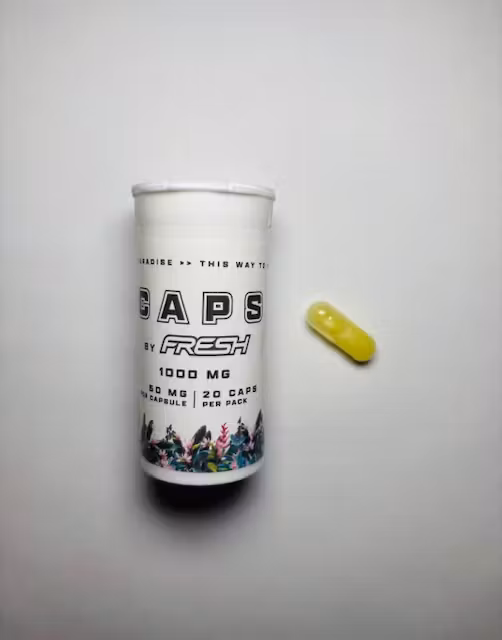 Photograph of product: TH-oui Capsules - 50mg (20 per pack)