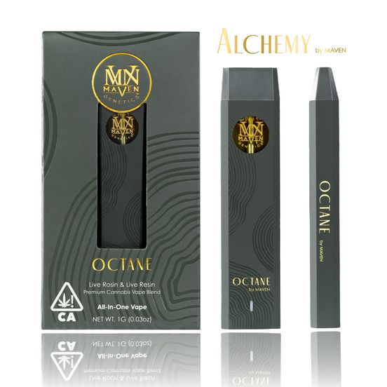 Photograph of product: Maven Alchemy AIO Vape Octane 1g - 