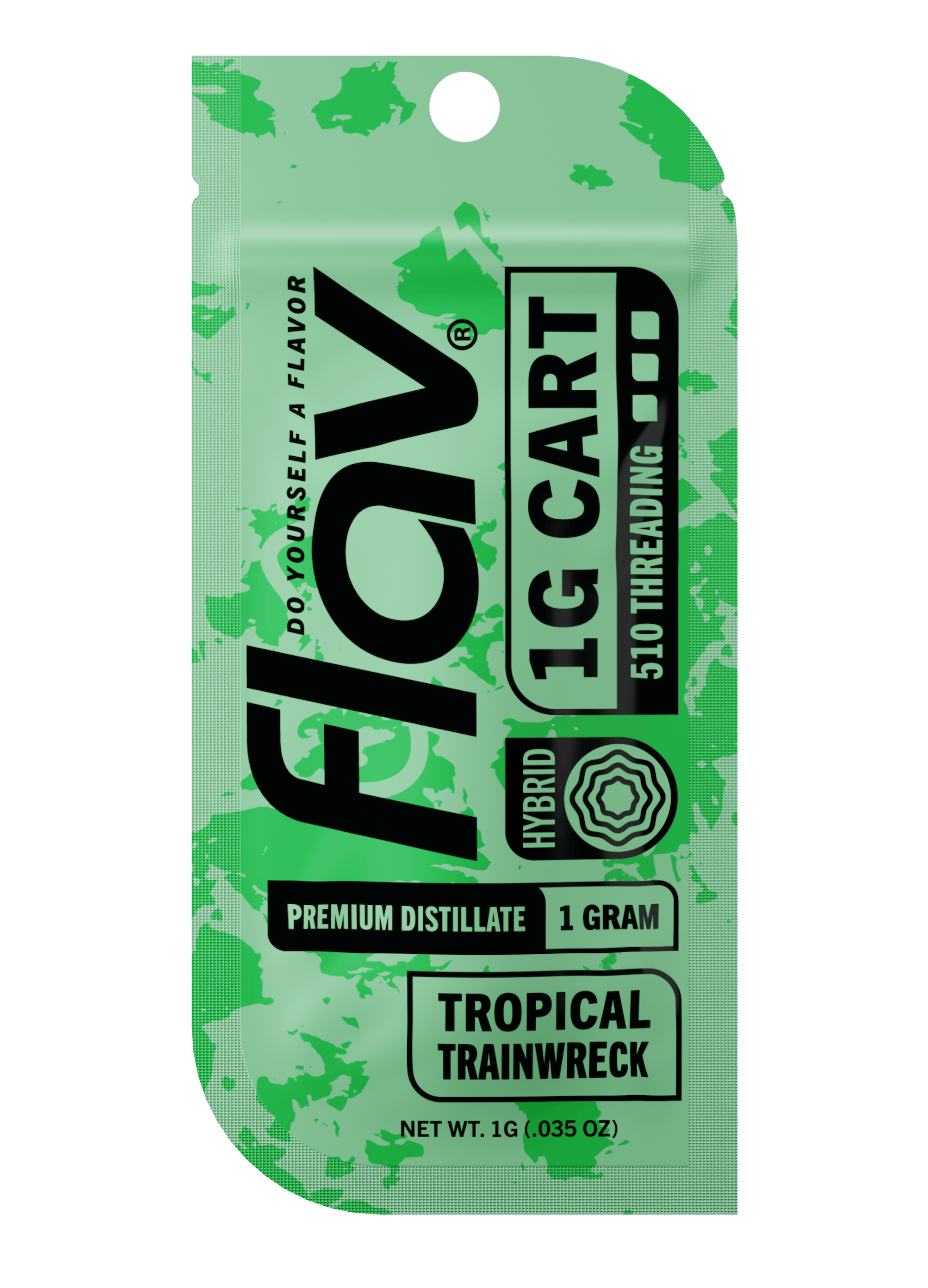 Photograph of product: Flav Tropical Trainwreck Cartridge Rec