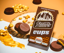Photograph of product: Pharmers | Original Crunch Milk Choc Cups | 80MG (H)