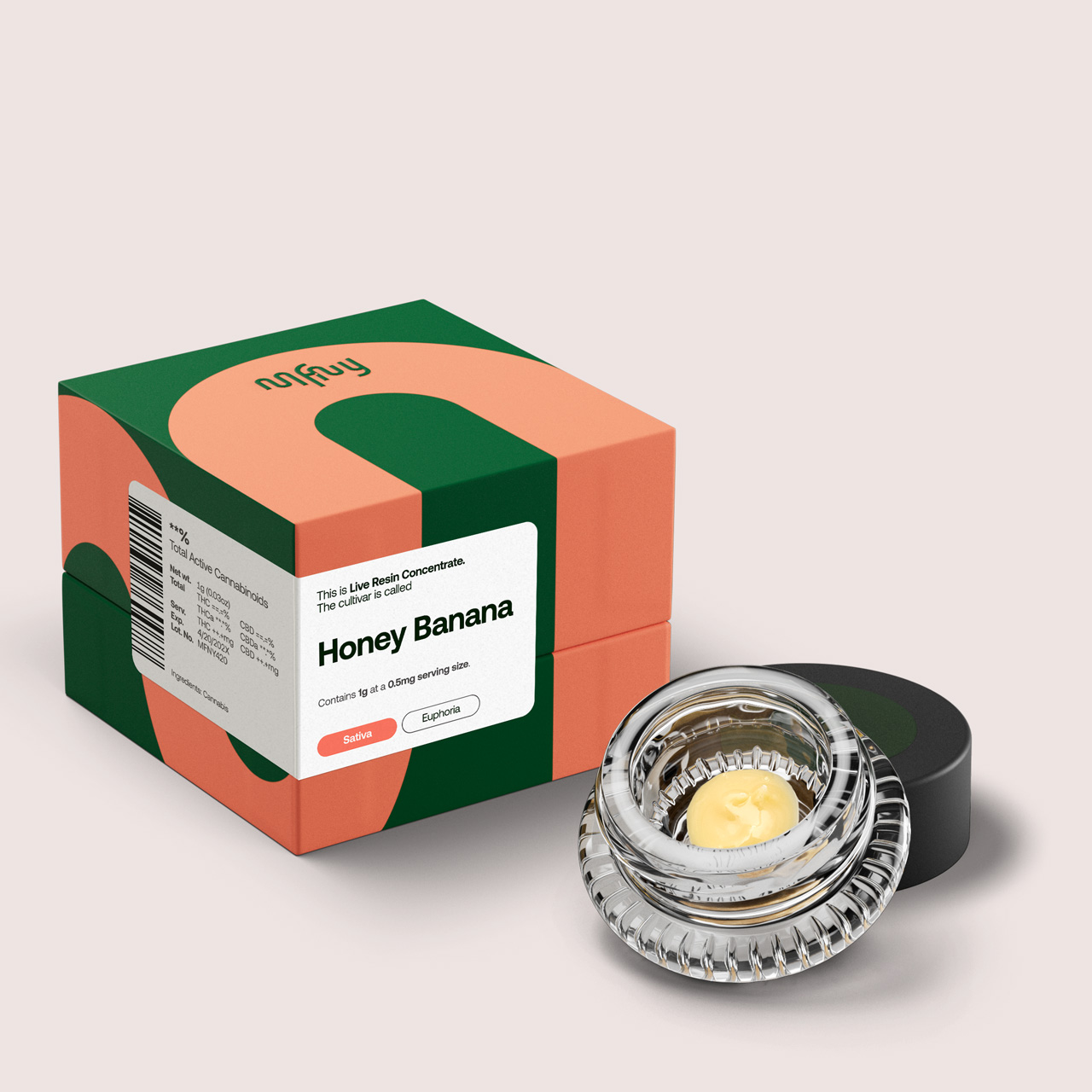 Photograph of Product: MFNY Honey Banana Live Resin Badder