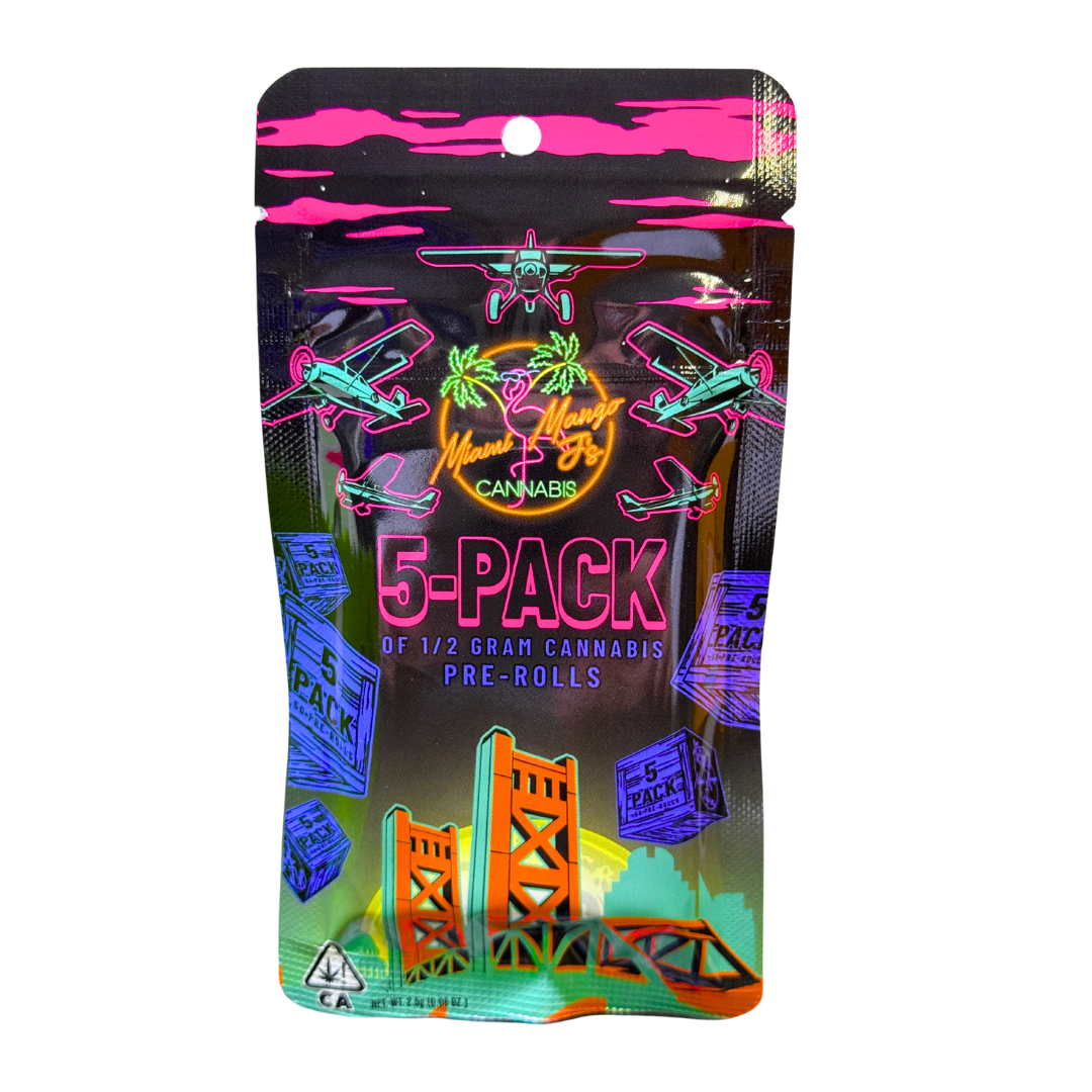 Photograph of Product: GAS PEDAL 5PK PREROLLS