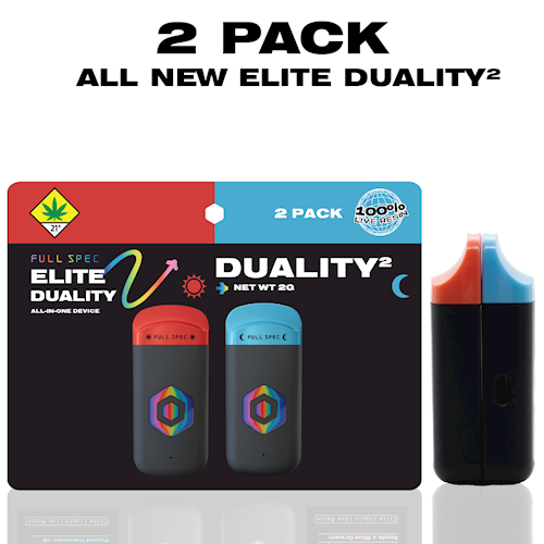 Photograph of product: Full Spec Duality | Casey Jones x Cock the Hammer | Live Resin | Magnetic Disposable 2pk | 2g