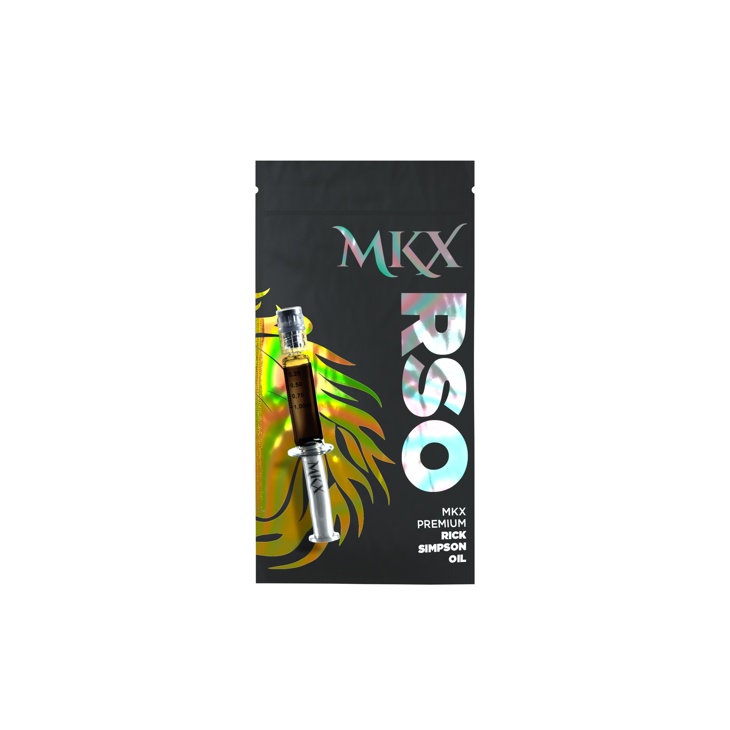 Photograph of product: MKX | Concentrate | RSO Syringe | 1g