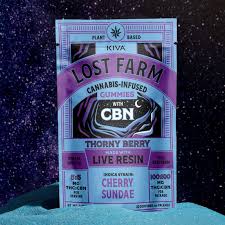 Photograph of product: Lost Farm | Thorny Berry x OG Kush | Resin Gummies | 100mg