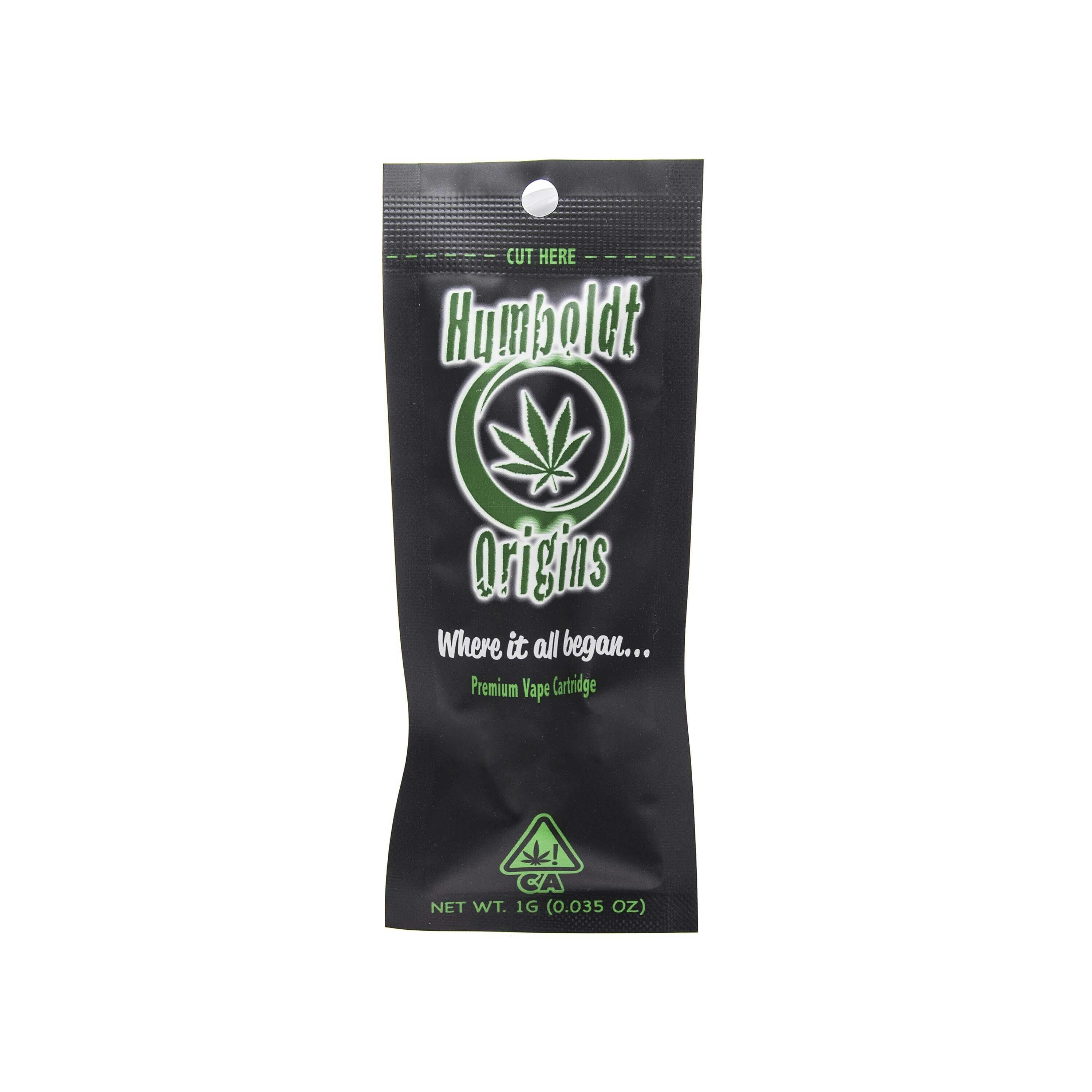 Photograph of product: Humboldt Origins | Jungle Cookies Cartridge (1g)