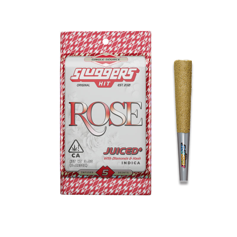 Photograph of product: 5pk - Rose - 3.5g (I) - Infused - Sluggers