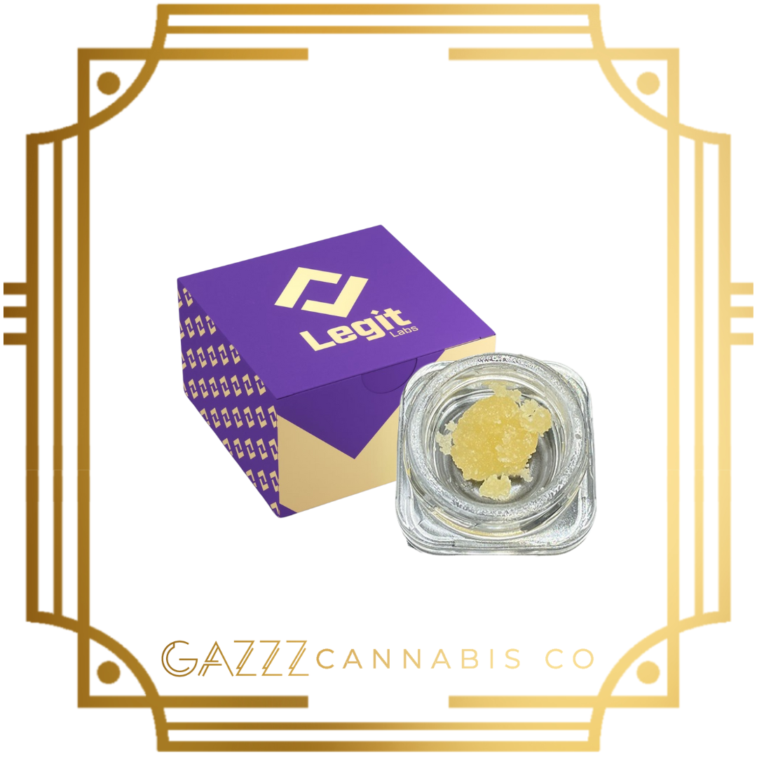 Photograph of product: Concentrates | Legit Labs | Terp Sugar Resin - Dante's Inferno