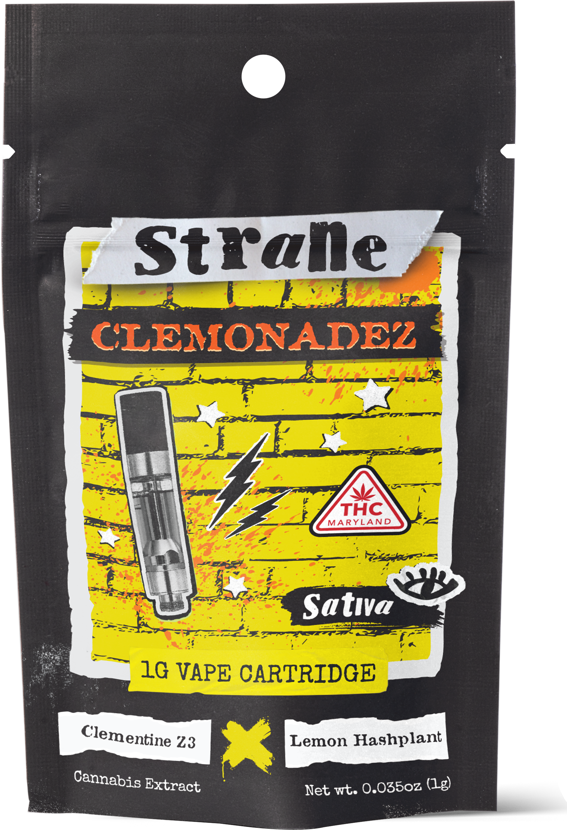Photograph of product: Clemonadez Distillate Cartridge 1g