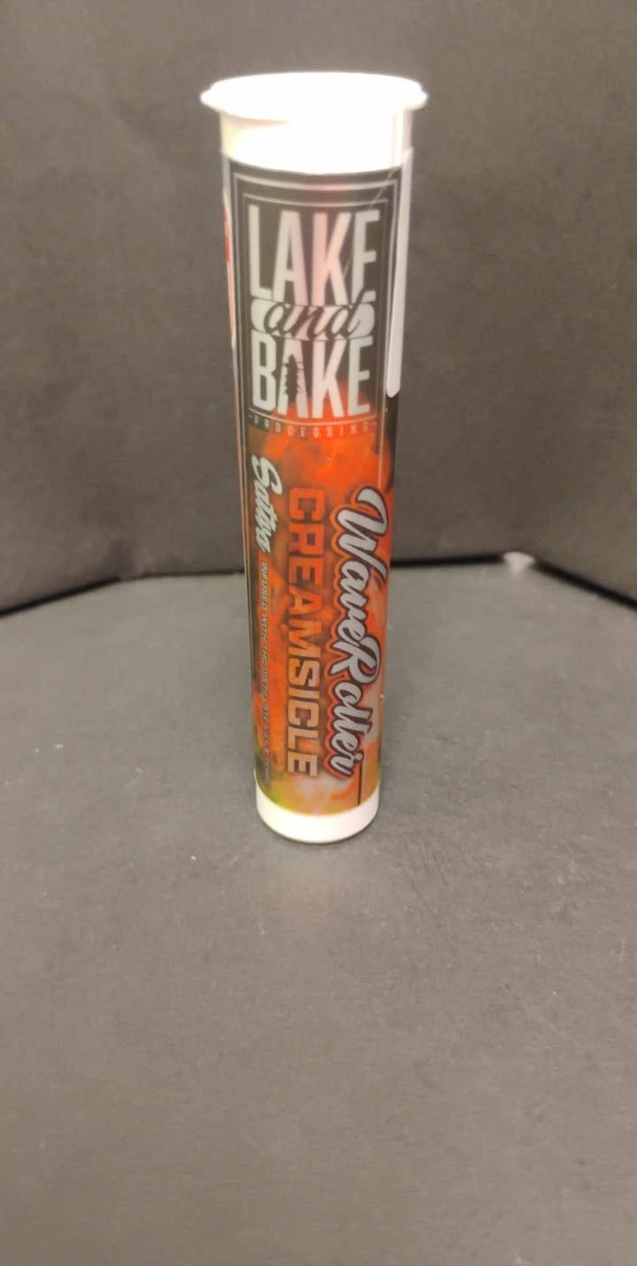 Photograph of product: Creamsicle $8 Wave Roller | Lake & Bake