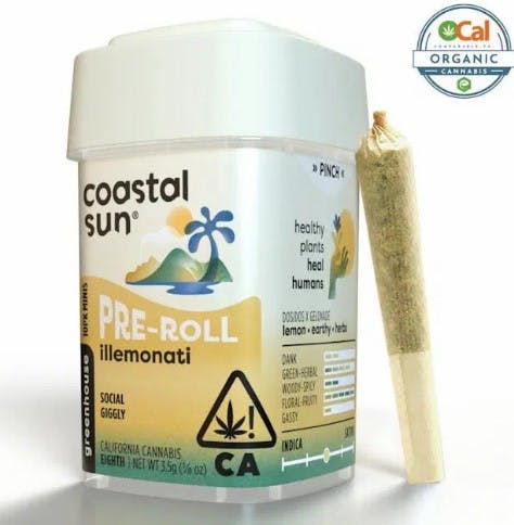 Photograph of product: Illemonati Preroll 10pk 3.5g - PR PK