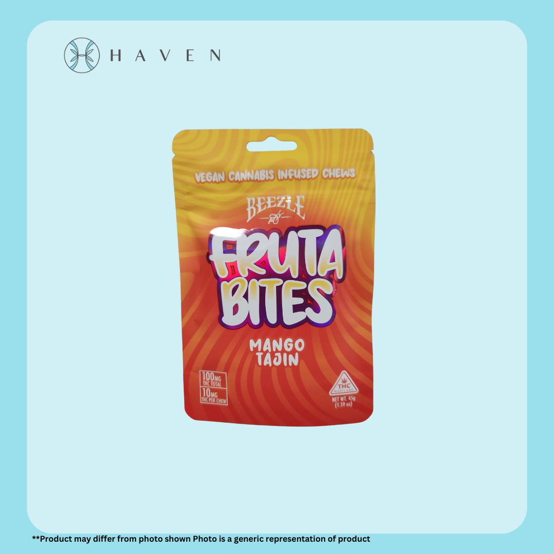 Photograph of product: 10mg Mango Tajin Fruta Bites (10pk) | Beezle