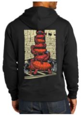 Photograph of product: Garcia Hoody Black