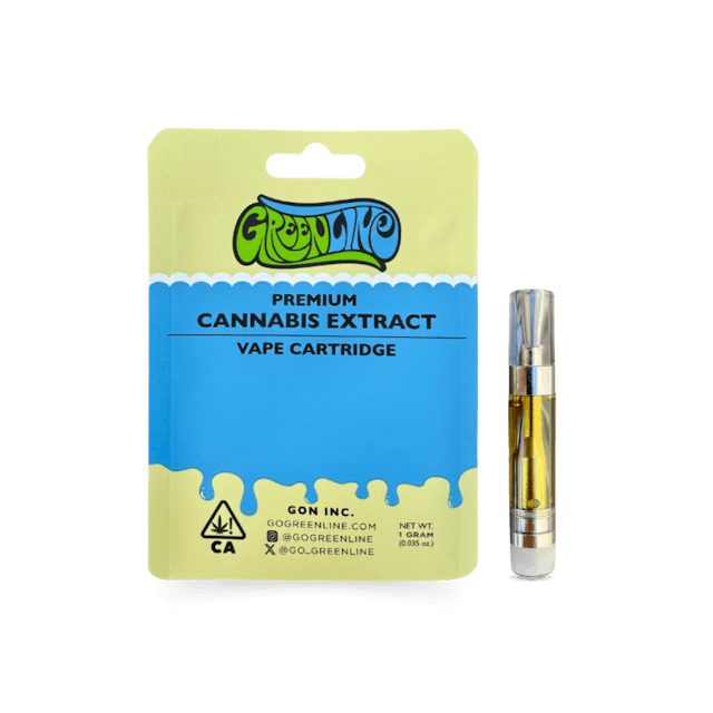 Photograph of product: Blueberry Afgoo Cartridge - 1g - 