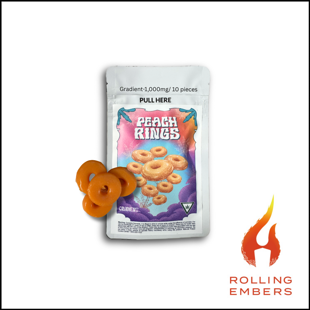 Photograph of product: Gradient | Peach Rings | Pre-Packed