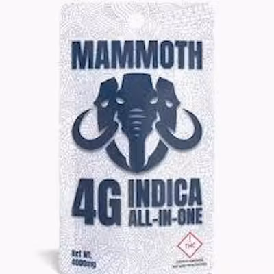 Photograph of product: MED - Mammoth Disposable - Grand Daddy Purple (4000mg)
