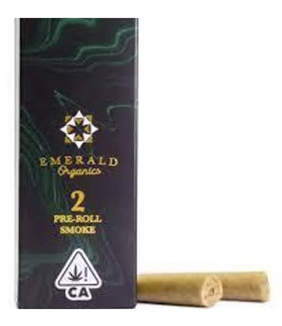 Photograph of product: Emerald Organics | Preroll (1g) Papaya Bomb (I)
