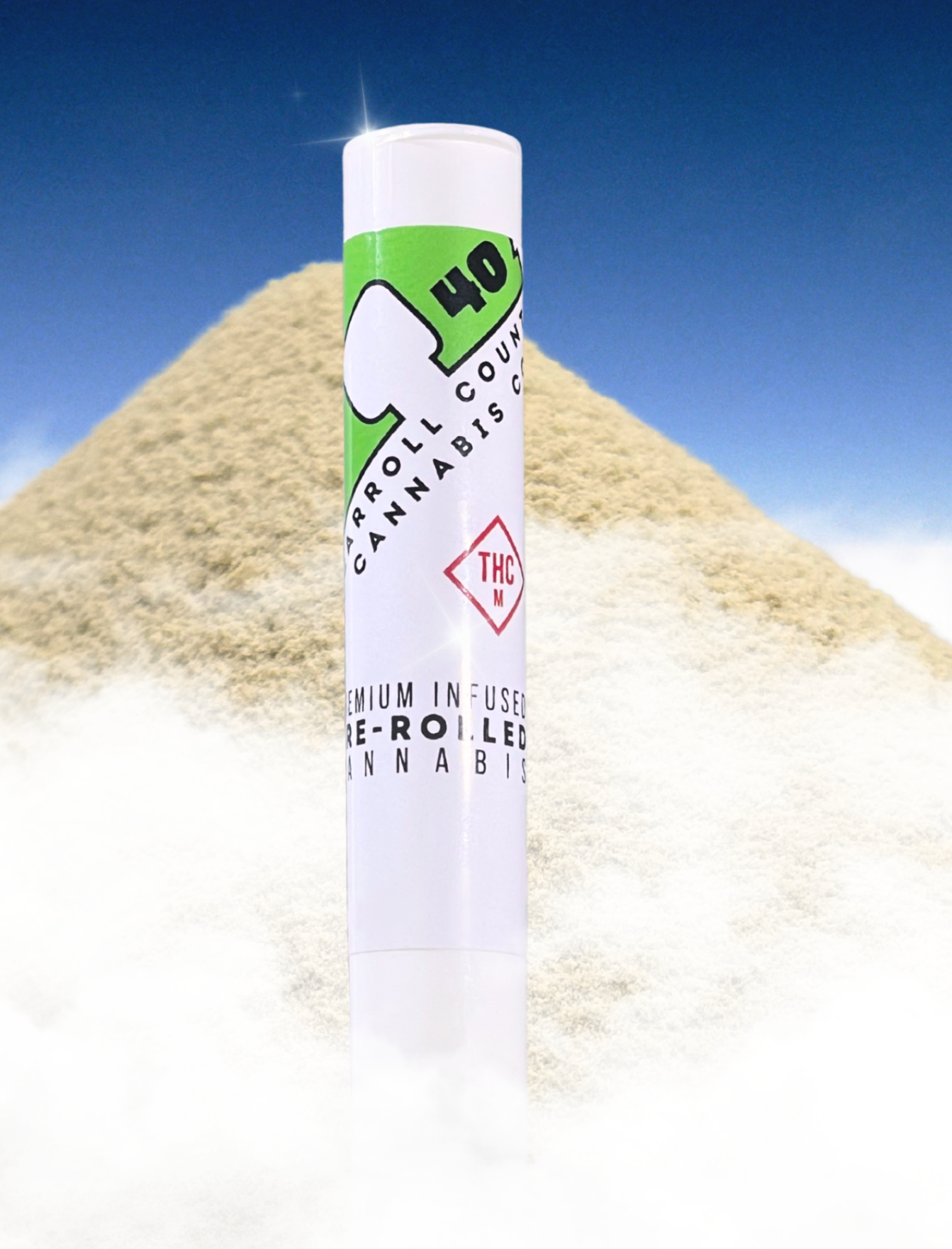 Photograph of product: C4: Infused Pre-Roll Pack | C40 Jungle Pie ea | 2pk