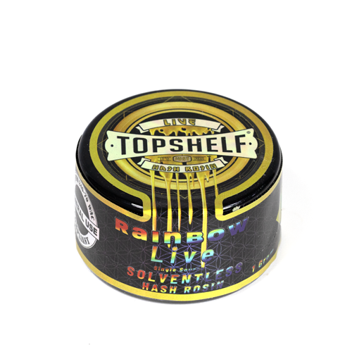 Photograph of product: Rainbow [DOH] Live Hash Rosin - by Top Shelf