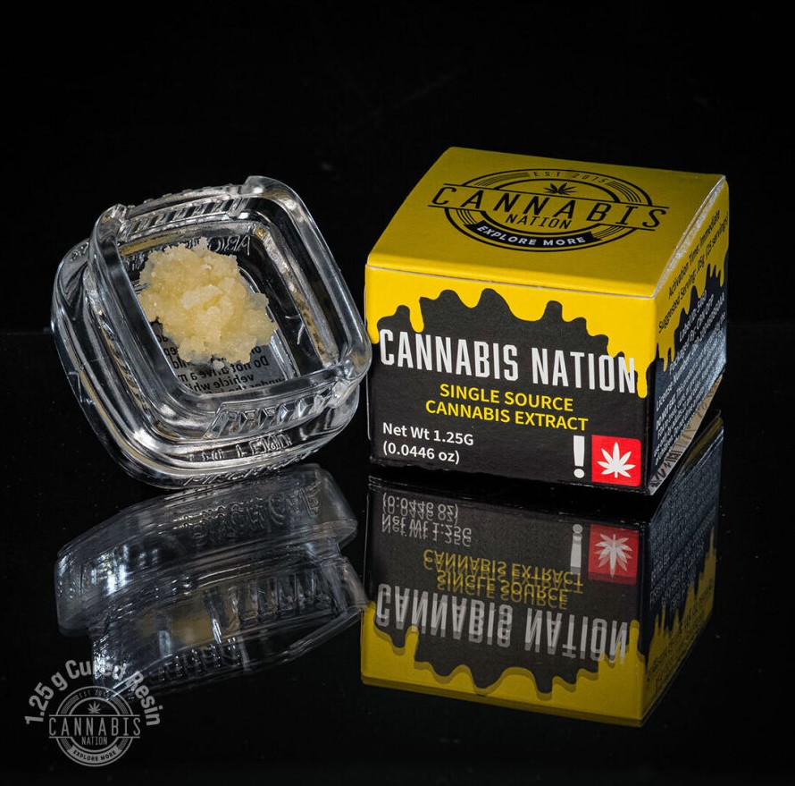 Photograph of product: Cured Resin | Tangerine Haze | 1.25g