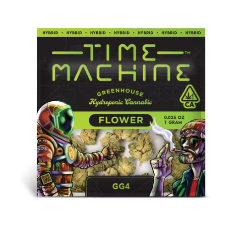 Photograph of product: GG4 [H] Flower | Time Machine - 1g