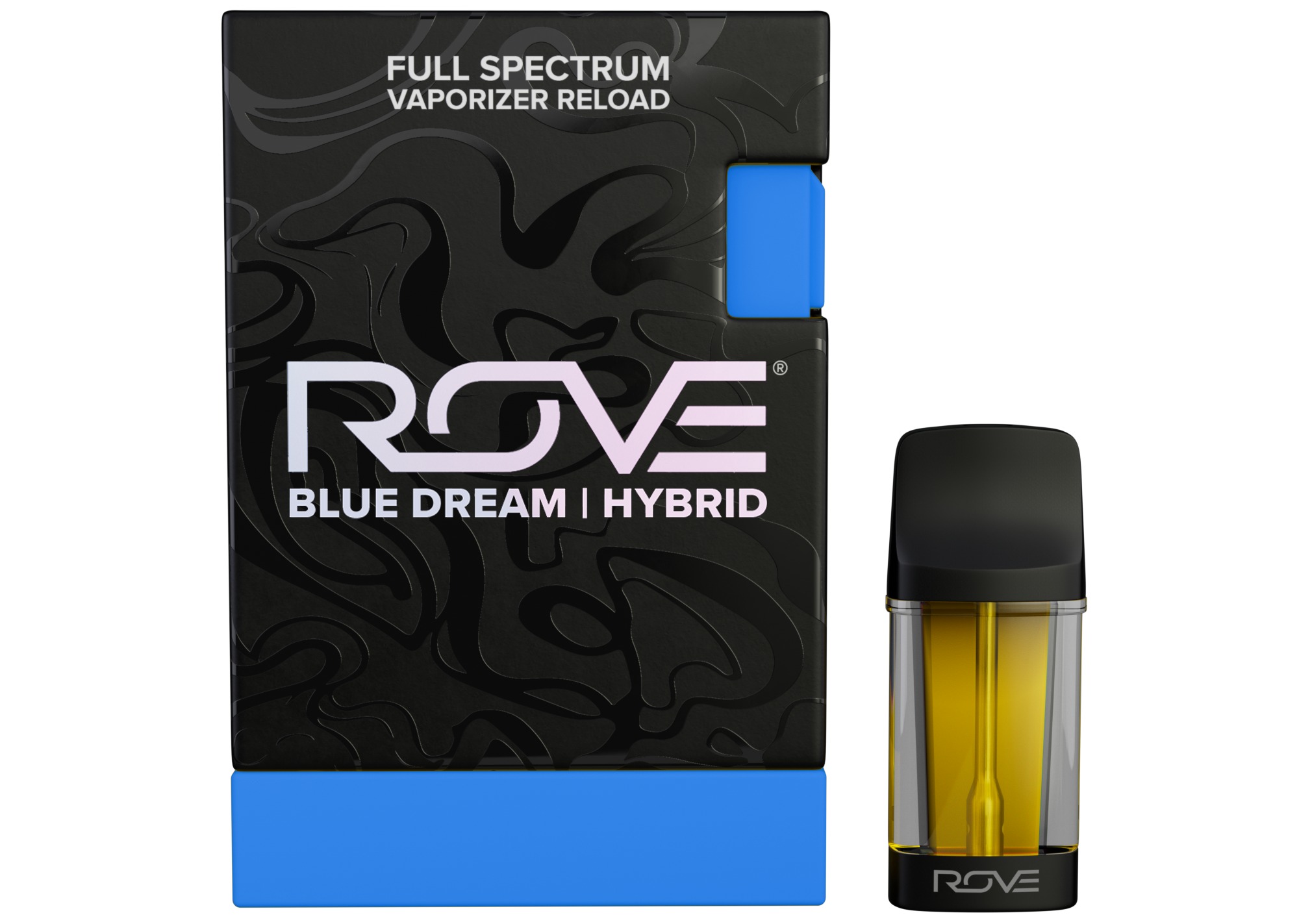 Photograph of product: ROVE Blue Dream Live Resin Diamond Pod Reload 1G