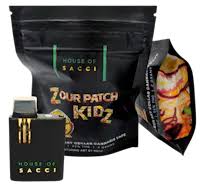 Photograph of product: House of Sacci - Zour Patch Kidz - AIO Vape - 2g