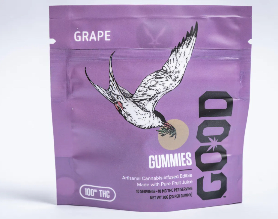 Photograph of product: Grape Oui'd 2:1:1 (thc:cbd:cbn) 100mg - GOOD Night Gummies