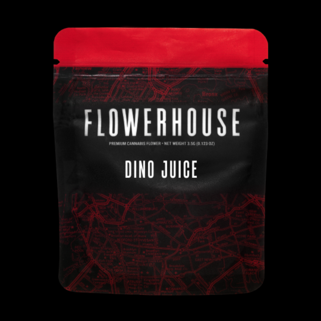 Photograph of product: Dino Juice 3.5G Flower | Flowerhouse |