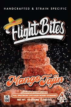 Photograph of product: Mango Tajin Live Rosin Gummies 10pk/100mg