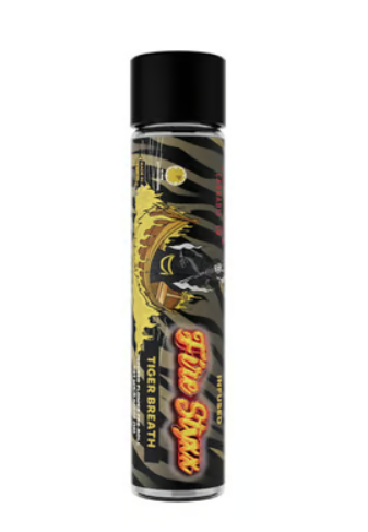 Photograph of product: Tiger Breath - Fire Styxx Infused Pre-Roll - 1g