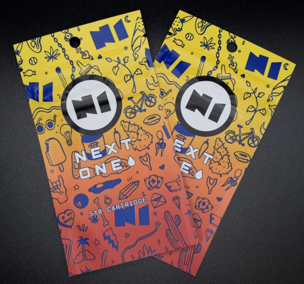 Photograph of product: NEXT1 - 1g LOOPY FRUIT HAZE DISTILLATE VAPE