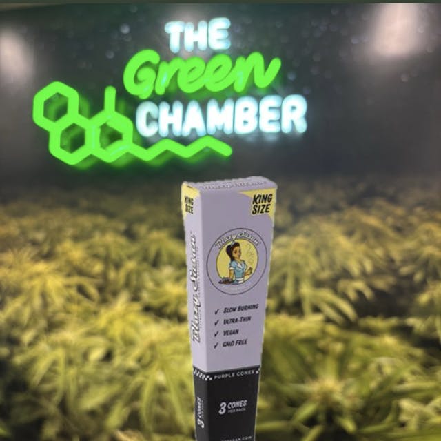 Photograph of product: Blazy Susan Purple 3pk King Cones