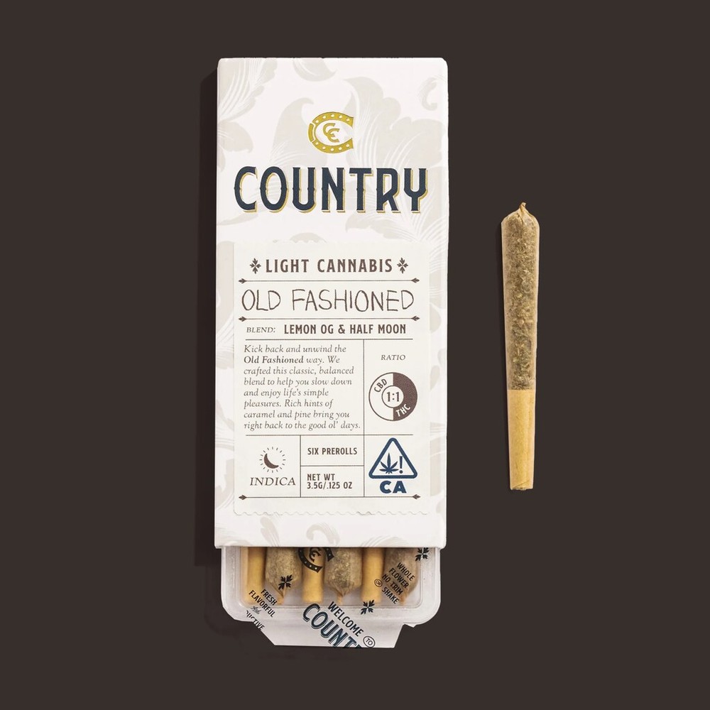 Photograph of product: OLD FASHIONED 1:1 (TH-oui:CBD) - 3.6G (6-PACK)