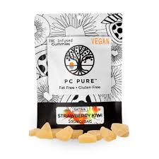 Photograph of product: PC Pure | Strawberry Kiwi | Gummies | 200mg