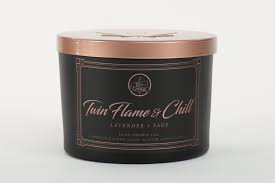 Photograph of product: Twin Flame & Chill Candle