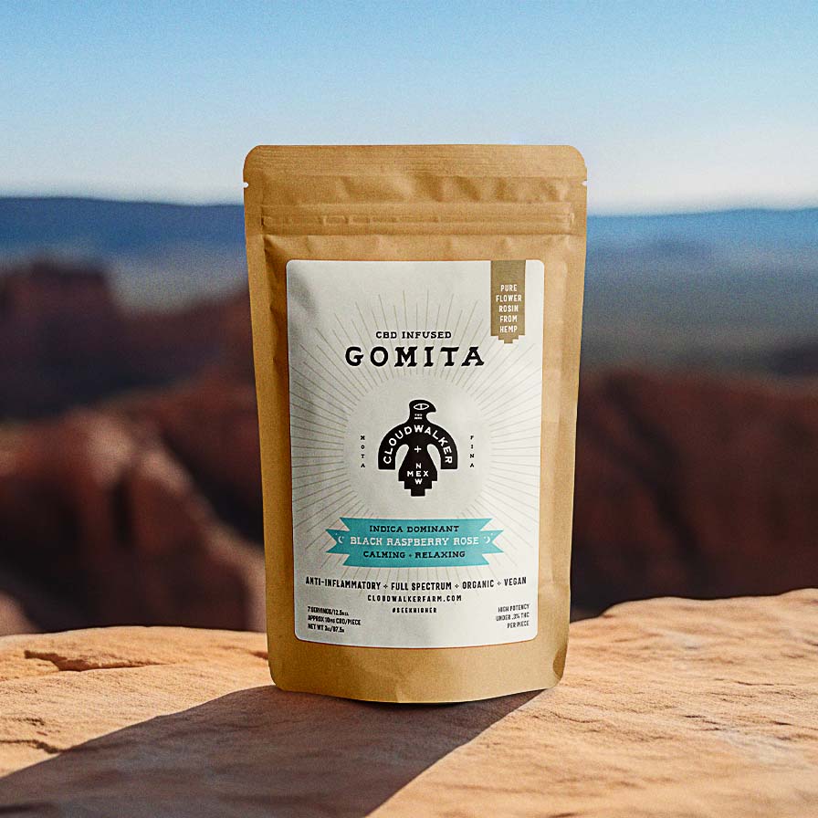 Photograph of product: Black Raspberry Rose Gomita (10ct, 10mg CBD)