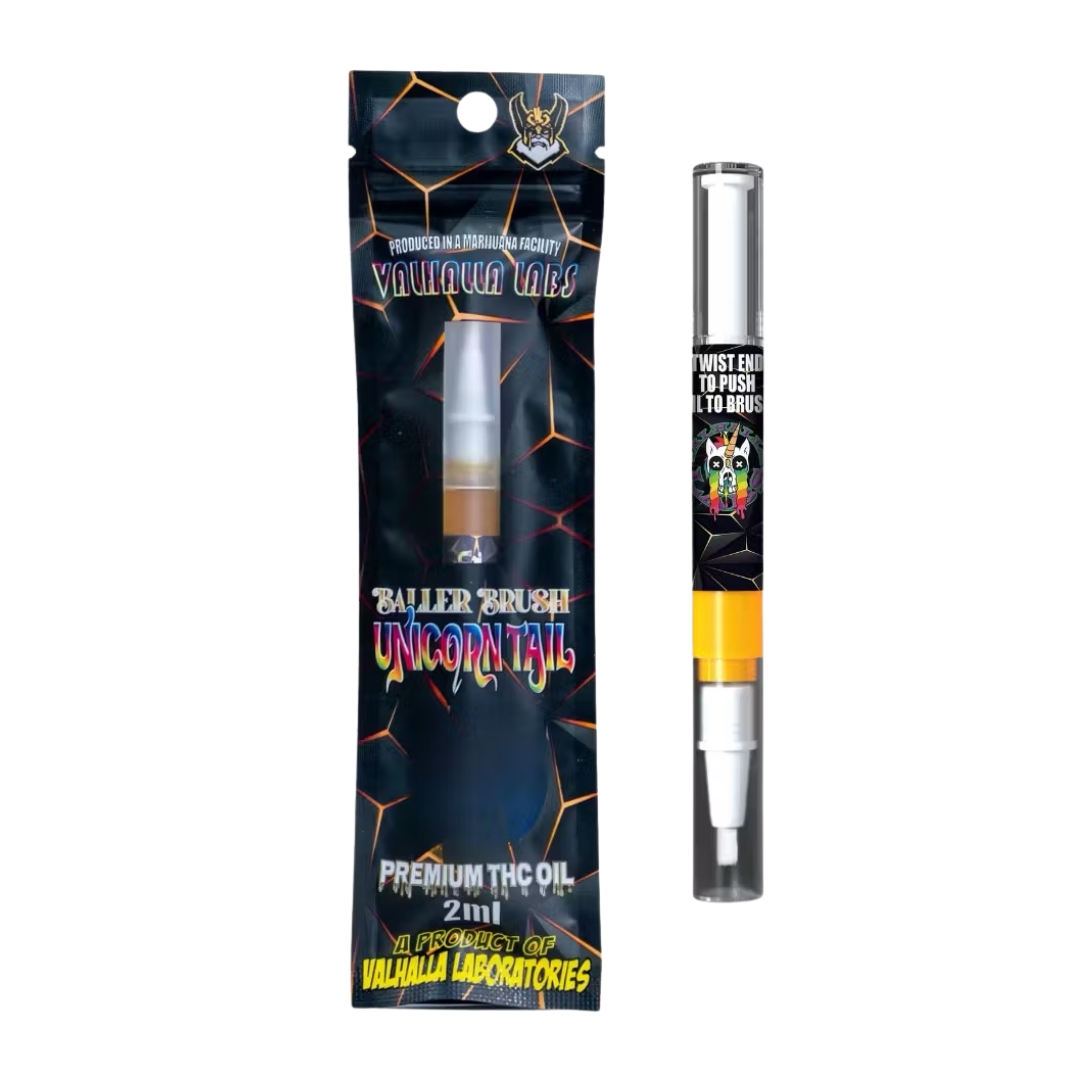 Photograph of product: Valhalla Labs Baller Brush - Ragnor's Blue Raspberry