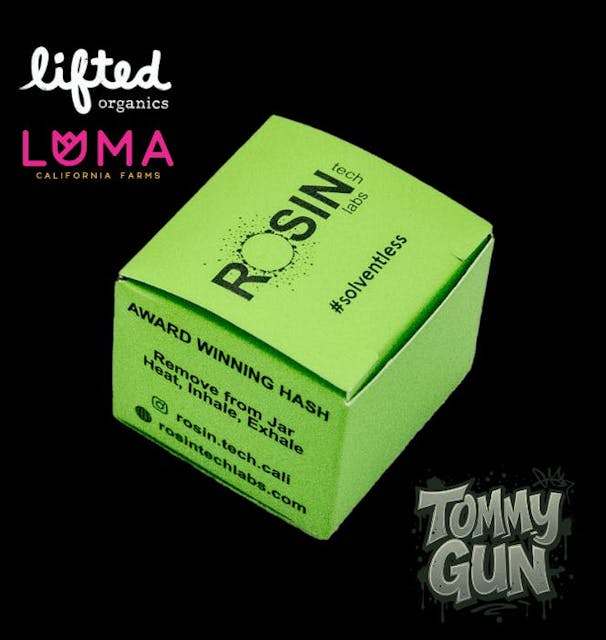 Photograph of product: Tommy Gun - Cold Cure 1g Green Label - 