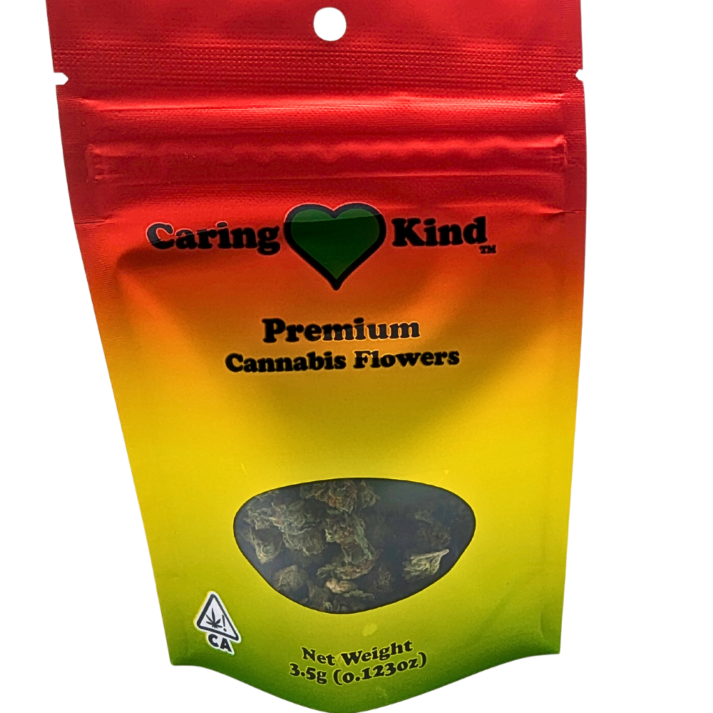 Photograph of product: Caring Kind Mixed Light Flower SMALLS 3.5g Eighth - Stony Cookies (S)