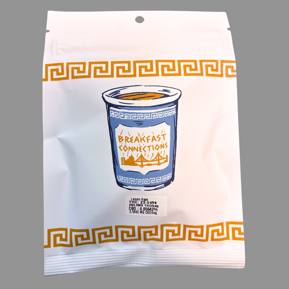 Photograph of Product: Breakfast Connections Lemon Haze (Sativa) Flower - 3.5g
