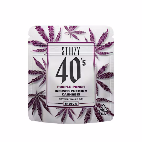 Photograph of product: 40's Purple Punch Infused 7g Flower