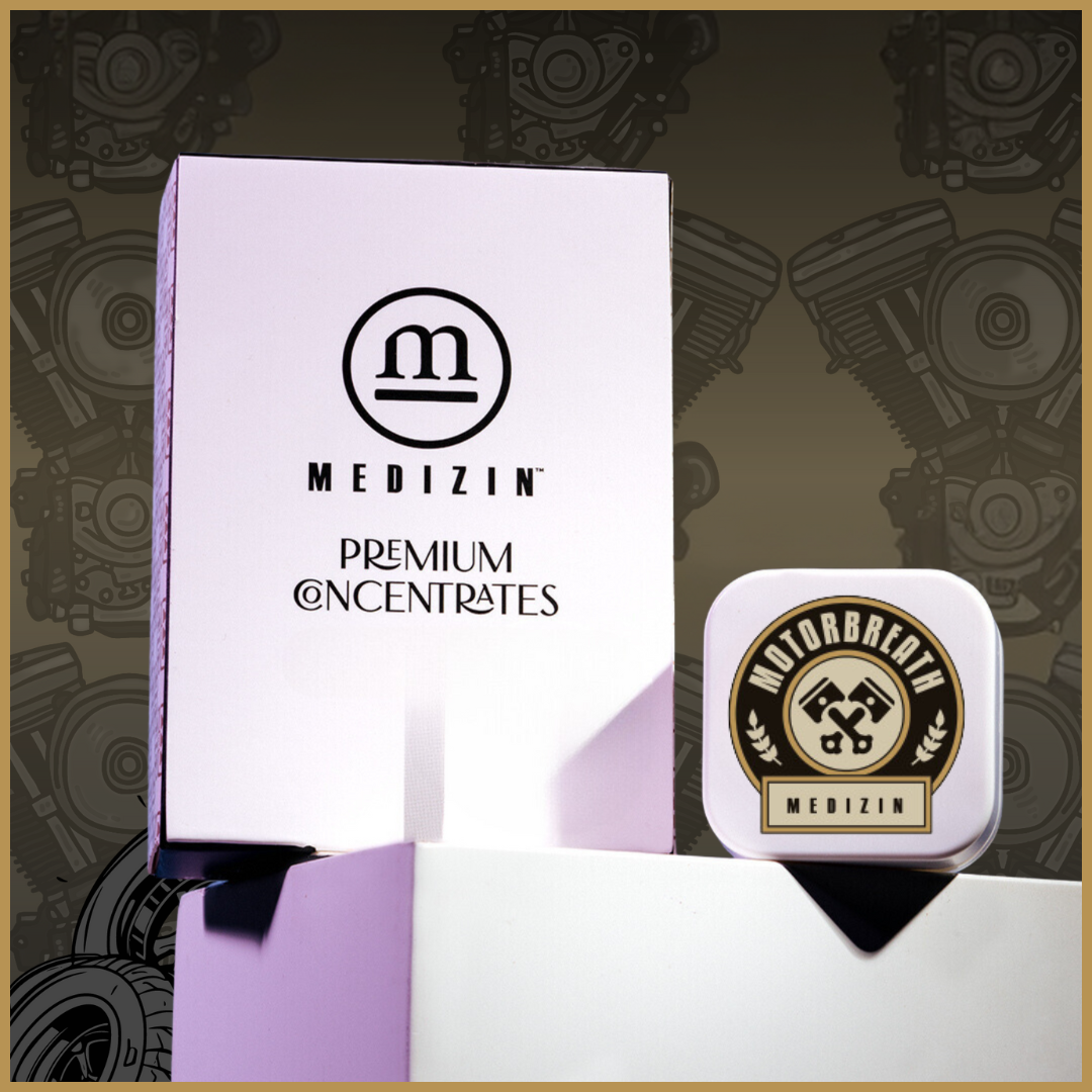 Photograph of product: Motorbreath .5g Live Resin Badder