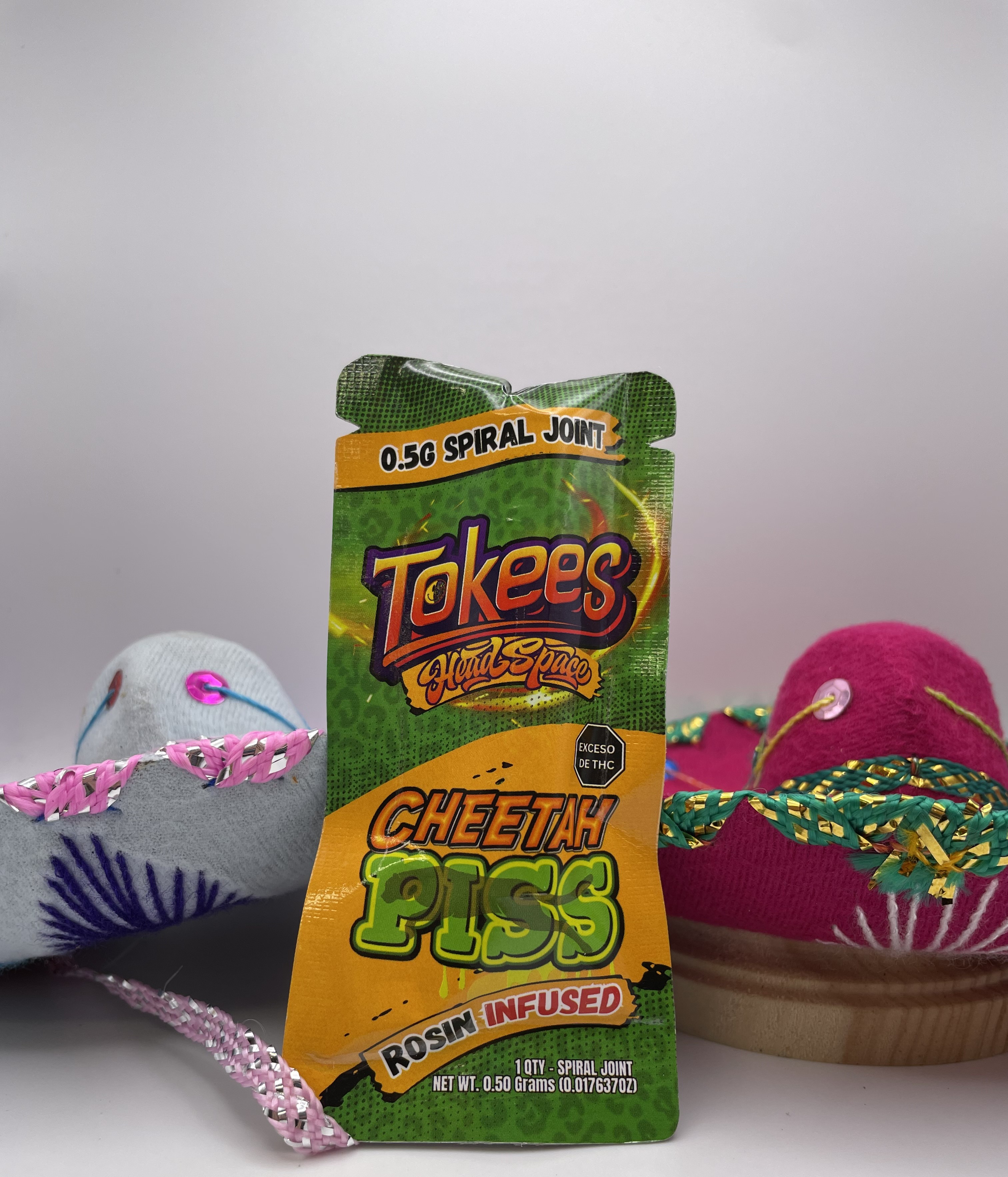 Photograph of product: Tokees - Cheetah Piss - .5g